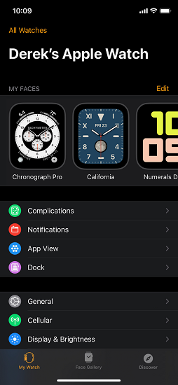 Apple watch app